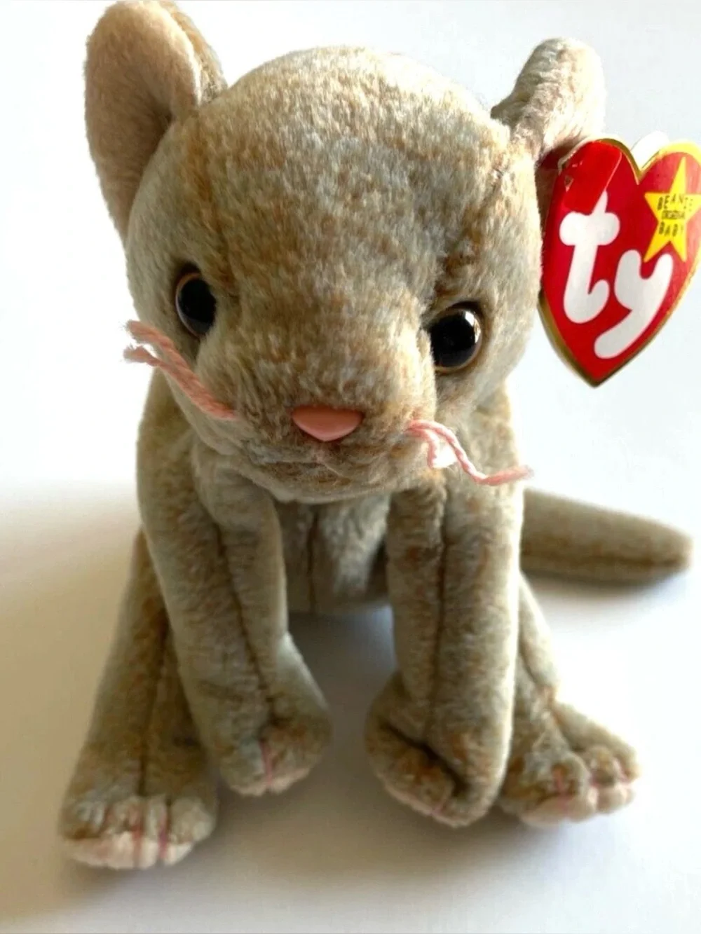 Vintage Ty Beanie Baby - Scat the Cat (1998 / Retired with Mint Tag)⁠